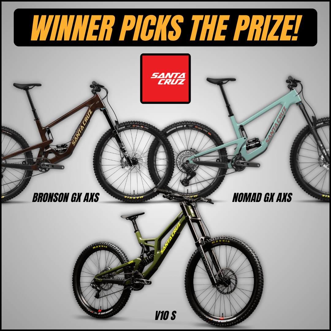 GRAVITY GIVEAWAYS - WIN A SANTA CRUZ